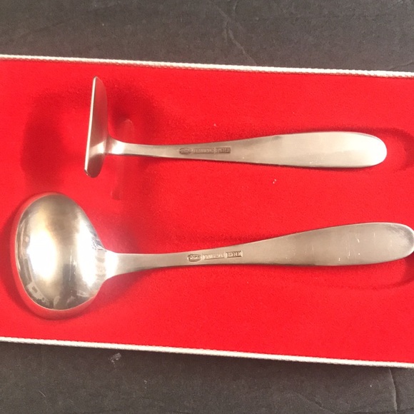 Antique Mema EPNS Sweden Goose & Goslings spoons - Picture 3 of 5